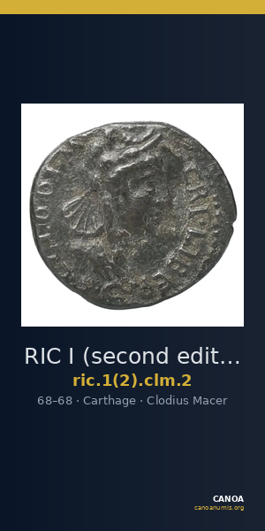 RIC I (second edition) Clodius Macer 2 — CANOA
