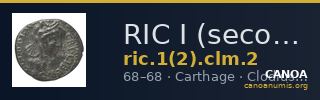 RIC I (second edition) Clodius Macer 2 — CANOA