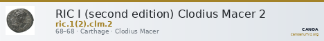 RIC I (second edition) Clodius Macer 2 — CANOA