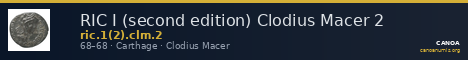 RIC I (second edition) Clodius Macer 2 — CANOA