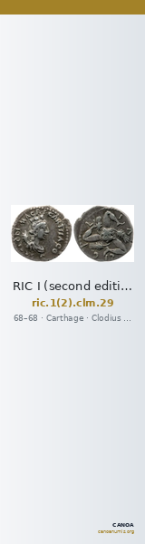 RIC I (second edition) Clodius Macer 29 — CANOA