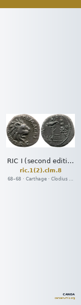 RIC I (second edition) Clodius Macer 8 — CANOA