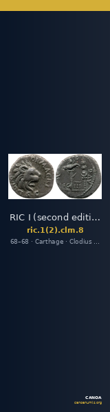 RIC I (second edition) Clodius Macer 8 — CANOA