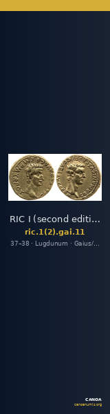 RIC I (second edition) Gaius/Caligula 11 — CANOA