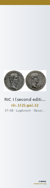 RIC I (second edition) Gaius/Caligula 12 — CANOA