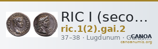 RIC I (second edition) Gaius/Caligula 2 — CANOA