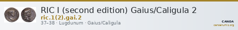 RIC I (second edition) Gaius/Caligula 2 — CANOA