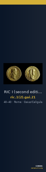 RIC I (second edition) Gaius/Caligula 21 — CANOA