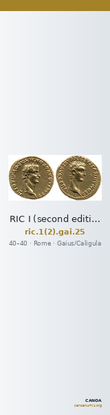 RIC I (second edition) Gaius/Caligula 25 — CANOA