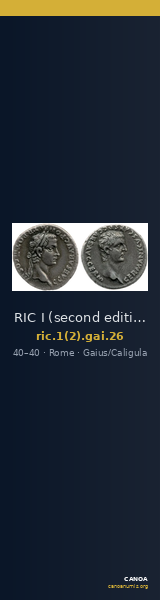 RIC I (second edition) Gaius/Caligula 26 — CANOA