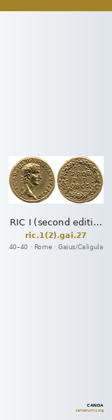 RIC I (second edition) Gaius/Caligula 27 — CANOA