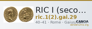 RIC I (second edition) Gaius/Caligula 29 — CANOA