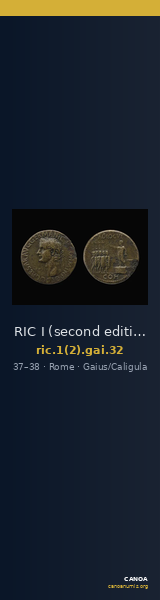 RIC I (second edition) Gaius/Caligula 32 — CANOA