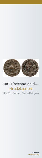 RIC I (second edition) Gaius/Caligula 39 — CANOA