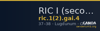 RIC I (second edition) Gaius/Caligula 4 — CANOA