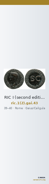 RIC I (second edition) Gaius/Caligula 43 — CANOA
