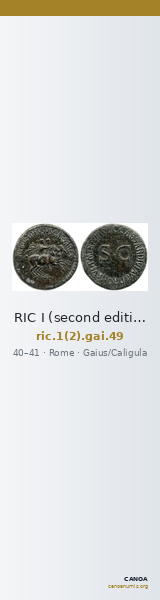 RIC I (second edition) Gaius/Caligula 49 — CANOA