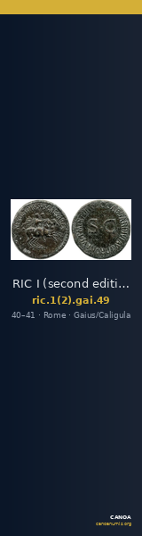 RIC I (second edition) Gaius/Caligula 49 — CANOA