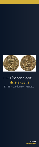 RIC I (second edition) Gaius/Caligula 5 — CANOA