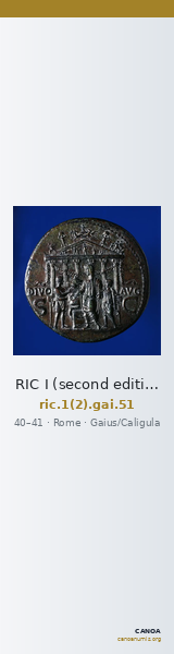 RIC I (second edition) Gaius/Caligula 51 — CANOA