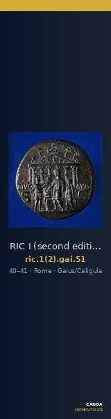 RIC I (second edition) Gaius/Caligula 51 — CANOA