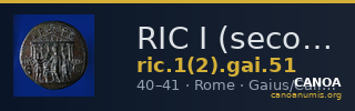 RIC I (second edition) Gaius/Caligula 51 — CANOA