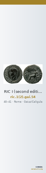 RIC I (second edition) Gaius/Caligula 54 — CANOA