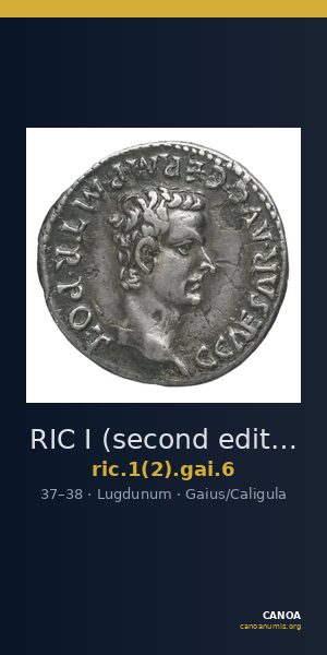 RIC I (second edition) Gaius/Caligula 6 — CANOA