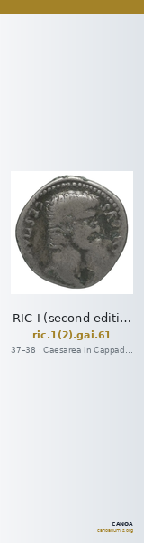 RIC I (second edition) Gaius/Caligula 61 — CANOA