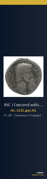 RIC I (second edition) Gaius/Caligula 61 — CANOA