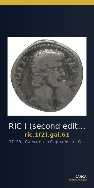 RIC I (second edition) Gaius/Caligula 61 — CANOA
