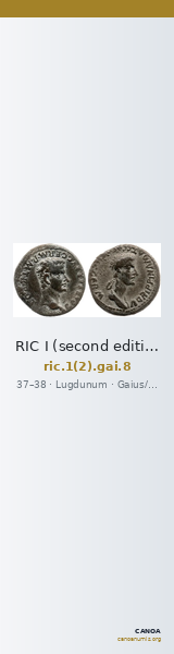 RIC I (second edition) Gaius/Caligula 8 — CANOA
