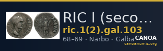 RIC I (second edition) Galba 103 — CANOA