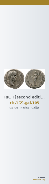 RIC I (second edition) Galba 105 — CANOA