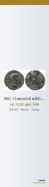RIC I (second edition) Galba 109 — CANOA