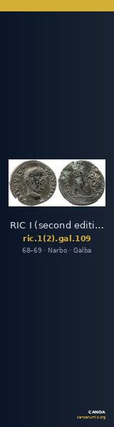 RIC I (second edition) Galba 109 — CANOA