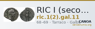 RIC I (second edition) Galba 11 — CANOA
