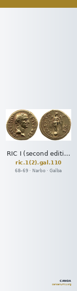 RIC I (second edition) Galba 110 — CANOA