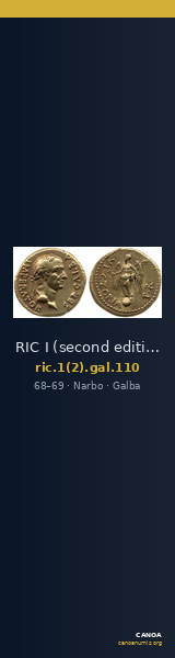 RIC I (second edition) Galba 110 — CANOA