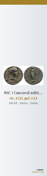 RIC I (second edition) Galba 112 — CANOA