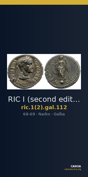 RIC I (second edition) Galba 112 — CANOA