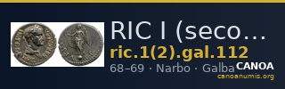 RIC I (second edition) Galba 112 — CANOA