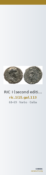 RIC I (second edition) Galba 113 — CANOA