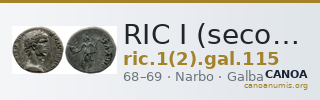 RIC I (second edition) Galba 115 — CANOA