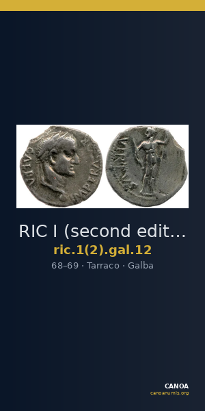 RIC I (second edition) Galba 12 — CANOA