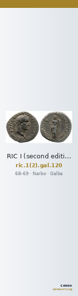 RIC I (second edition) Galba 120 — CANOA