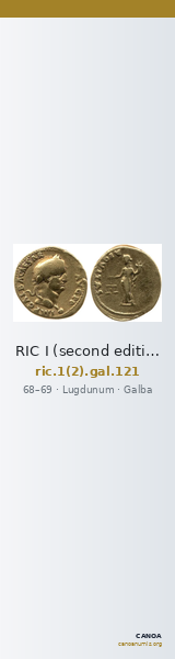 RIC I (second edition) Galba 121 — CANOA