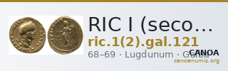 RIC I (second edition) Galba 121 — CANOA