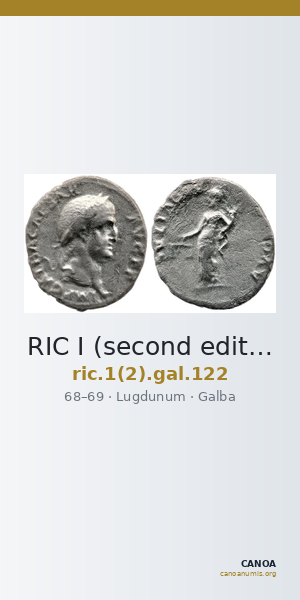 RIC I (second edition) Galba 122 — CANOA