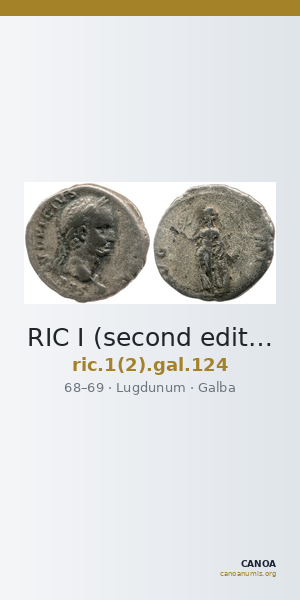 RIC I (second edition) Galba 124 — CANOA